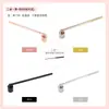 Kit de Herramientas para Velas de Aromaterapia Cubierta de Vela Dos en Uno Gancho para Velas Accesorios Periféricos Caja de Color Tijeras para Corazón de Vela Extintor de Velas