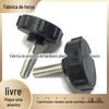 Fornecer alça de plástico 40mm-m8 / botão ajustável para móveis / alça de torção de fixação mecânica