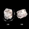 Partículas pequeñas 2*2 lámpara redonda de bloques de construcción accesorios rompecabezas DIY juguete de bloques de construcción luces LED flash coloridos accesorios de juguete
