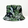 Sombrero de Pescador con Estampado de Flores Nuevas Primavera 2026 Copa Plana Sombrero Cubo Versátil Estampado Creativo para Hombre Sombrero de Sol para Mujer