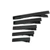 Pinza de pico de pato rectangular pasador de metal accesorios para tocado material diy fábrica mayorista mayorista multi-especificación