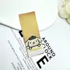 6.5 grande en stock ropa infantil universal dibujos animados DIY marca tejida accesorios de tela etiqueta material de cuerda para el pelo hecha a mano