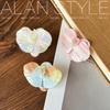 Exquisita Textura de Ácido Acético Japonés y Coreano Horquilla Phalaenopsis Clip Lateral Estilo Mori para Niña Cabello Suelto Flequillo Clip Pico de Pato Nicho