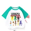 Las camisetas de verano raglán de manga corta para niños y niñas de Suzys Restaurant están de moda