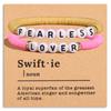 Nuevo Pulsera de Inspiración Taylor Transfronteriza Traje Swiftie Eras Pulsera de Amistad con Letras Inglesas Joyería de Arcilla Suave