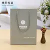 Bolso Rectangular Gris, Bolsa para Empaque de Ropa, Bolsa para Empaque de Regalo, Bolsa de Papel con Logo Impreso Fabricante Venta al por Mayor