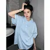 Camisa polo estudantil para mulheres, camiseta de manga curta, uso de verão em algodão puro, novo modelo 2026 para alunos do ensino fundamental II e médio, top casual solto com gola