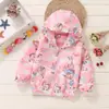 Chaqueta Infantil Transfronteriza para Niñas, Estilo Delgado para Primavera y Otoño, Cortavientos Elegante para Niñas, Chaqueta de Exterior Nueva 2026, Abrigo Cortavientos
