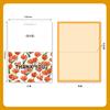 Amazon Cartão de Felicitações de Presente Transfronteiriço Obrigado Inglês Cartão de Agradecimento Mensagem de Bênção de Feriado Cartão de Felicitações Geral Pós-Venda