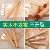 Rodillo de Madera Maciza de Haya Doble Punta Redonda Personalizado al por Mayor Herramienta de Horneado Rodillo Grande y Pequeño Rodillo para Masa para Wrappers de Dumpling