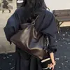Bolsa de Grande Capacidade Feminina 2026 Novo Estilo Uso Diário Versátil Bolsa de Ombro Estilo Coreano Merade Bolsa Tote Retrô