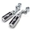 Pedales para Motocicleta Nuevos Transfronterizos Pedales de Aleación de Aluminio Reposapiés Pedales Metálicos Parachoques 32mm