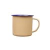 Taza de Esmalte, Esmalte Nostálgico, Taza de Esmalte Retro con Cita, Tarro de Té de Hierro Esmaltado Antiguo, Taza de Esmalte, Taza de Esmalte