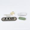 Pequenos Eletrodomésticos Placas de Metal Logos Personalizados Placas de Ferro Eletrofundição Placas de Identificação por Corrosão Acessórios de Liga Logotipo Fundido por Moldagem Etiquetas para Bagagem