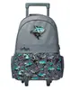 Mochila Escolar con Carrito Australiana de Gran Capacidad, Diseño de Dibujos Animados, Mochila con Ruedas para Estudiantes de Primaria y Secundaria