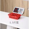 Cesta para Recoger Bayas y Uvas, Azul Portátil de Plástico Ciruela Melocotón Huerta Caqui Azul Rojo Cesta de Bayas Empacada a Granel, Popular Dropshipping