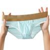 Ropa Interior Separada para Hombre Triángulo Verano Seda de Hielo Ultradelgada Juvenil Transpirable Antibacteriana Calzoncillos Triángulo Cabeza Talla Extra Pantalones
