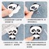Adesivos de remendo para jeans autoadesivos sem costura, calças, roupas maduras, subsídio para reparo, desenhos animados, panda, adesivos decorativos