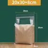 Bolsa con Cierre de Ocho Sellos para Alimentos, Té, Infusiones, Empaque de Granos Especiales, Comida para Gatos y Perros, Alta Transparencia