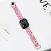 Adecuado para correas de reloj con estampado de dibujos animados, correas de reloj digital deportivas con estampado colorido, universal, admite personalización ODM