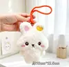 Colgantes Pequeños de Regalo para Promociones de Eventos, Colgantes de Muñecos de Peluche Lindos, Llaveros, Muñecos Chirriantes, Venta al por Mayor