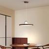 Lustre de Braço Articulado Estilo Medieval para Restaurante Deslocamento Móvel Mesa de Jantar Retro Proteção Ocular Estilo Wabi-Sabi Purui Lâmpada de Disco Voador