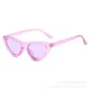Gafas de Sol Triangulares Estilo Ojo de Gato Retro Europeas y Americanas al por Mayor para Mujer Versión Coreana de Moda Ins Personalidad Disco Chica Caliente Gafas de Sol Ojo de Gato