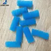 Filtro de esponja para instrumento de belleza, tira de esponja cilíndrica, columna de algodón de filtro azul, material filtrante para purificador de agua
