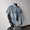 Camisa floral estilo hawaiano para hombre ins verano holgada moderna guapo playa floral pareja costera chaqueta de surf