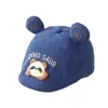 Boina de Dibujos Animados para Bebé, Nuevo Modelo de Comercio Exterior, Gorra Delantera Infantil de Osito Súper Linda, Sombrero Cálido de Otoño para Bebé