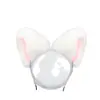 Nueva diadema linda de orejas de gato para mujer, accesorio para la cabeza de animal de peluche, diadema versátil exquisita de nicho para cosplay de maid, accesorio para el cabello para mujer