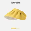 Sombrero de Sol para Mujer, Protección Solar UV de Verano, Sombrero de Sol para Cubrir el Rostro al Aire Libre para Ciclismo, Diadema de Moda, Sombrero de Protección Solar Abierto