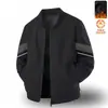 Cardigã Outono e Inverno Gola Alta Moletom Masculino Novo Versátil Veludo Roupa Esportiva Masculina Esportivo Casual Jaqueta de Corrida Masculina Tendência
