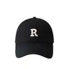 Gorra de Béisbol de Ala Ancha para Verano Tela de Poliéster Gorra de Copa Ajustable Letra Protección Solar Sombrero Transpirable para el Sol