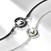 Pulsera Original de Nudo de Bambú para Pareja con un Acabado de Alta Gama, Joyería Pulsera de Plata de Ley S925 para Hombres y Mujeres, Regalo para el Festival Qixi