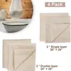 Tela de queso reutilizable de alta venta transfronteriza, gasa filtrante 50* 50cm Overlock Algodón Puro Tela de queso