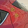 MaybachMcDonald's m Logo Pegatina para Coche Calcomanía Magnética para Coche Pegatina Lateral Impresa en 3D con Adhesivo Calcomanía Creativa para Coche