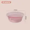 Lavabo Ampliado Engrosado Cubeta de Plástico para Lavar Verduras Hogar Dormitorio Estudiante Lavabo Transparente para la Cara Lavabo de Agua Lavabo para Ropa Lavabo para Pies