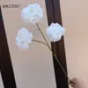 Rosa Diamante Artificial de Três Cabeças para Casamento Decoração de Salão de Casamento Flores de Seda Decoração Suave para Janela Materiais de Flores para Paisagismo Arranjo de Flores para Corredor