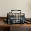 Bolso de Cuadros de Moda Transfronterizo de Nicho para Mujer 2026 Nuevo Bolso Cruzado Casual Versátil Bolso de Mano de Moda Bolso Cuadrado Pequeño