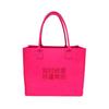 Bolsa de fieltro para celebrantes de Internet, personalizada, de moda, sencilla, para compras, regalo de acompañamiento.