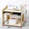 Soporte para Impresora de Códigos de Barras de Papel Térmico de Oficina Estante de Almacenamiento para Recibos de Entrega Express de Escritorio Soporte para Impresora de Guías Electrónicas