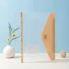 Pasta de Folhas Soltas, Bolsa para Armazenamento de Provas, Pasta para Documentos A4, Organizador Transparente para Classificação, Bolsa para Arquivo com 11 Furos e Velcro