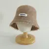 Chapéu de Inverno Infantil Novo à Prova de Vento Quente Lã Tricotado Outdoor À Prova de Frio Forrado com Fleece Espessado Novo Chapéu de Puxar