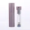 Botella de Perfume Recargable Giratoria Inferior Personalizada por el Fabricante, Botella de Muestra de Perfume Mini, Botella Vacía de Spray Cosmético Portátil