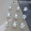 Arte de unha sem base, diamantes empilhados, balas de rocha de ovo de pombo branco brilhante com acabamento em bolas de diamante, diamantes de unha usáveis, acessórios de decoração de unha