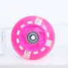 Fábrica de origen 80 de grosor 24 pu rueda flash coche de giro rueda silenciosa rueda de coche de giro accesorios para coche de giro