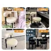 Taburete de Maquillaje de Moda Silla de Escritorio Estilo Ins con Respaldo, Silla de Maquillaje para Tocador de Dormitorio, Lujo Ligero y Sencillo