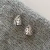 Pendientes de Perla Incrustados con Diamantes Dorados, Estilo Nuevo, Gama Alta, Románticos Franceses, Lujo Ligero, Elegantes, Pendientes Estilo Palacio