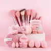 Comercio Electrónico Transfronterizo Más Vendido Set de Brochas de Maquillaje Rosa 20 Piezas/25 Piezas Brocha para Base de Maquillaje Herramientas de Maquillaje para Bloggers de Belleza Brochas